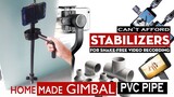 how to make DIY GIMBAL-STABILIZER For Smartphone using PVC Pipe