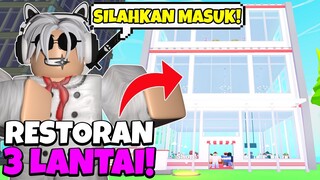 WOW! Aku Buka Bisnis Restoran 3 Lantai! | Roblox My Restaurant! #1