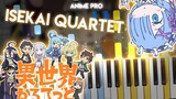 Isekai Quartet - Isekai Quartet OP | Piano