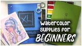 Watercolor Supplies for BEGINNERS | Philippines