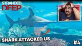 WE SURVIVED A SHARK ATTACK! - STRANDED DEEP #4