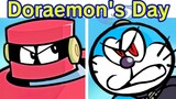 YouTube CommunityGame | Friday Night Funkin' vs Doraemon's day | Doraemon's Long Day | Views+25