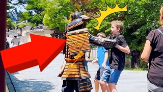 #17 SAMURAI Mannequin Prank in Kyoto Japan