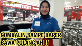 GOMBALIN KASIR TRANSMART SAMPE BAPER !! BUNGKUS AJA NIH