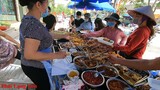 Quán Cơm Bình Dân Tự Chọn Chợ Đông Kinh Rất Nhiều Món Ăn Ngon Khách Xếp Hàng Tự Lấy Đồ