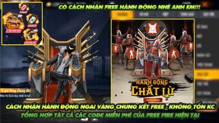 Free Fire| Cách nhận hành động ngai vàng Free và các Code của Garena hoàn toàn Free