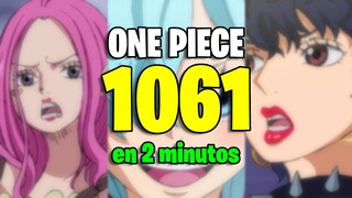 ONE PIECE 1061 en 2 MINUTOS !! 🤖 DR GUAY-FU 🤖 | Full Haki Marco