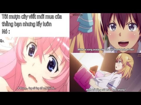 Meme Anime Hài Hước #121 Trả Bằng Gì Cơ