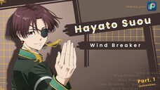 BIKIN HAYATO SUO VERSI CHIBI - WIND BREAKER