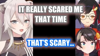 Botan tells a Scary Story When She was In Middle School 【Hololive English Sub】