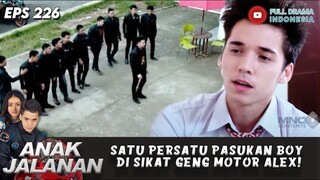 SATU PERSATU PASUKAN BOY DI SIKAT GENG MOTOR ALEX! - ANAK JALANAN 225