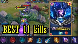 arena of valor zill 11 kills aov zill pro aov zill gameplay