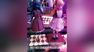 TUTORIAL on how I customized my F:NEX shadow house bases. Really easy!! （＾∇＾）cute kawaii anime manga animemanga japan figure figurine collection figurecollection figurecollector shadowhouse animefigur