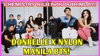 DONNY at BELLE BTS sa NYLON MANILA! COUPLE na COUPLE talaga sila dito!