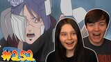 My Girlfriend REACTS to Naruto Shippuden EP 252 (Reaction/Review)