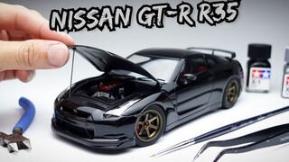 日产GT-R R35，姿势要帅排气要响！