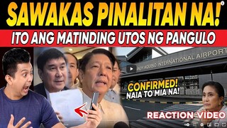 KAKAPASOK LANG GRABE! PRES MARCOS BIGLAANG NILUSOB ang NAIA PAPALITAN na to MIA REACTION VIDEO