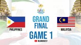 Philippines vs Malaysia Game 1 SEA Games 2023 MLBB Male Category Grand Final | English