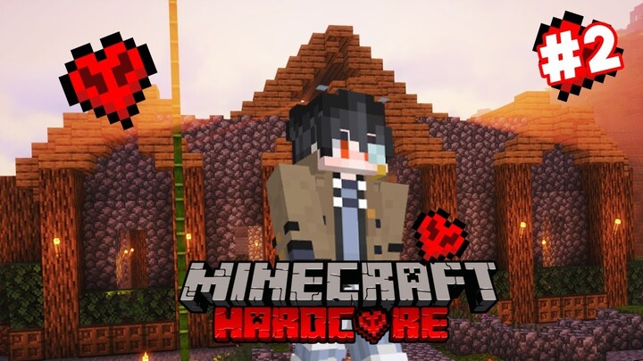membuat tempat menanam yang indah | Minecraft Hardcore Indonesia (Ep.2)