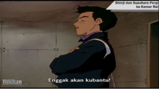 Neon Genesis Evangelion - Eps 17 Shinji dan Suzuhara Pergi ke Kamar Rei