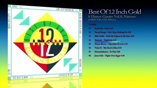 Best Of 12 Inch Gold (1989) 8 Dance Greats Vol.8, Various [CD Album]