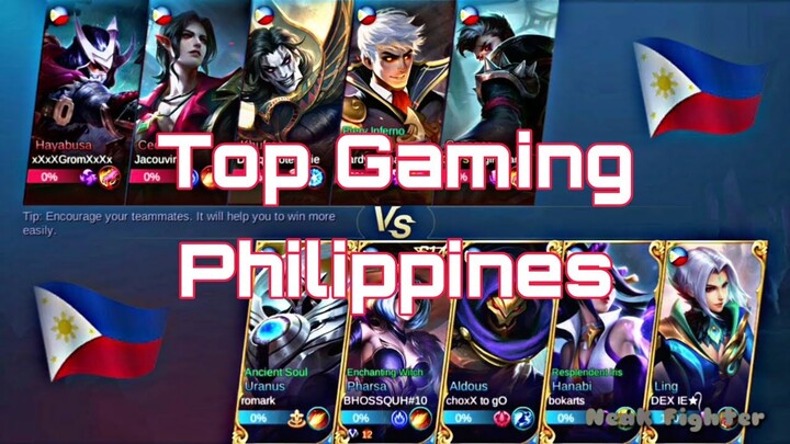Top Gameplay Philippines Vs,Philippines/Mobile Legends:Bang Bang/ Mobile Gaming/ By Neak Fighter.