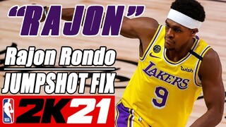 Rajon Rondo Jumpshot Fix NBA2K21 with Side-by-Side Comparison