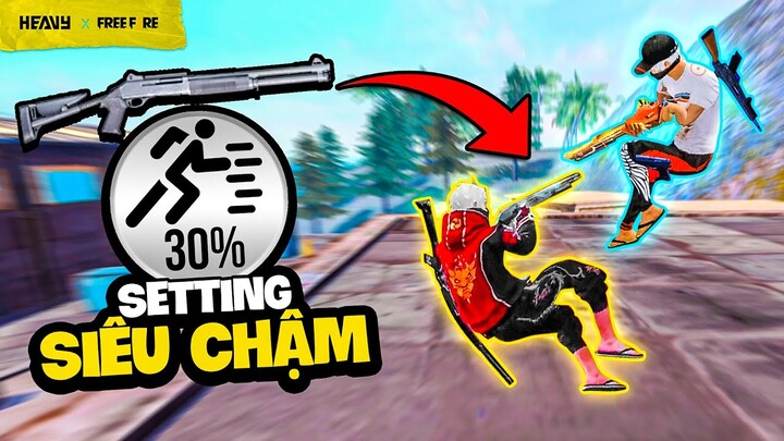 Tìm ra trùm shotgun trong chế độ tử chiến siêu chậm | HEAVY Free Fire