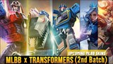 Transformer 2nd Batch Skins - Upcoming Mlbb Skins | Mlbb New Update | MLBB