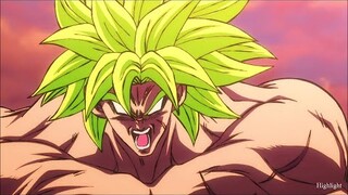 드래곤볼 브로리 전투씬, dragonball broly action scene MAD