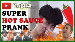 FIRE NOODLE PRANK 🔥 ( SPICY CHICKEN NOODLES MUKBANG ) #4