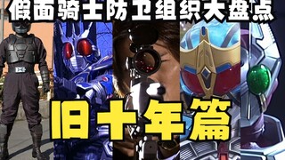 Tinjauan komprehensif tentang organisasi pertahanan Kamen Rider di masa lalu melawan monster (Bab He