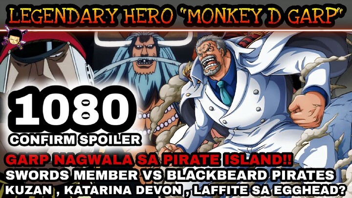 One piece 1080: Nagwala na si Garp! Swords vs Blackbeard pirates