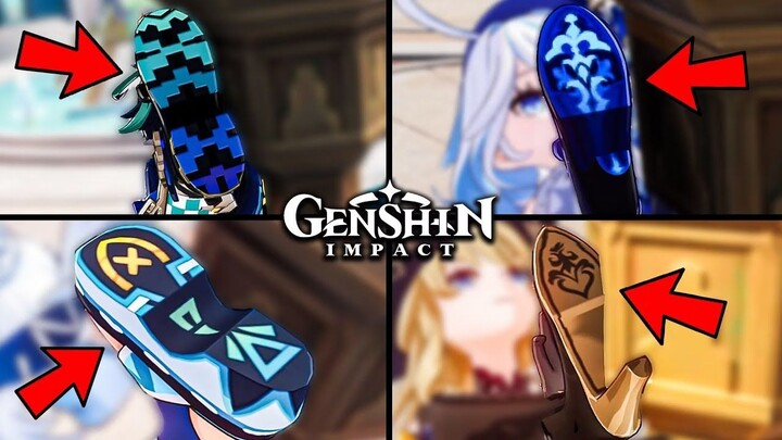 Genshin Foot Details You Might Not Know