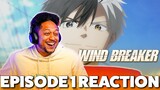 Better Than Tokyo Revengers! WIND BREAKER Episode 1 REACTION