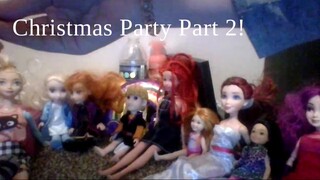 People Come Over ! elsa and anna toddlers, Christmas video [part 2]