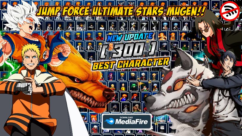 JUMP FORCE MUGEN ANDROID 2022  FULL 200 KARAKTER ANIME SUPER BATTLE STARS [ DOWNLOAD] - BiliBili