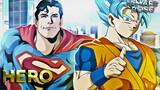 SUPERMAN V.S. GOKU RAP | HERO | Jamar Rose ft. GodzTheDon (Prod. LOOPGOONZ) [DC VS ANIME]