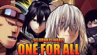 9 pengguna quirk one for all | boku no hero academia