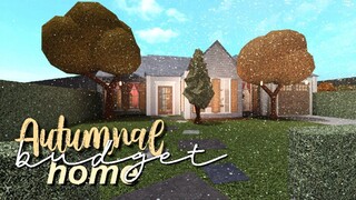 aesthetic autumnal budget house | BLOXBURG