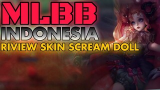 Keren parah sih, Skin Scream doll Angela Setara Skin Epic - MOBILE LEGEND