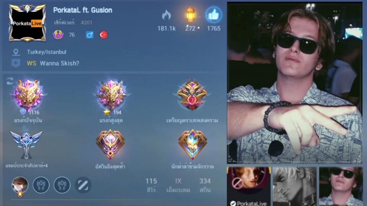 MLBB:การเดินเกมของ Gusion อันดับ 3 โลก Pro Player