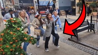 BUSHMAN PRANK: ALL GETTING SCARED AT THE SAME TIME!