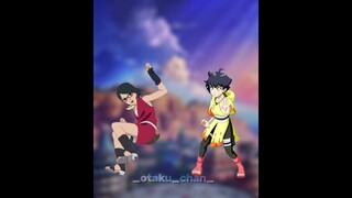 Sarada vs himawari #anime#edit#sara#hima#otaku