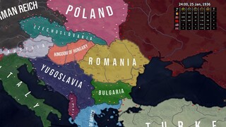 If Romania Stole The Allies' Army - Hoi4 Timelapse