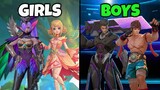 GIRLS vs BOYS