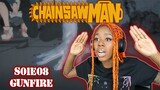 Chainsaw Man 1x8 | Gunfire | REACTION/REVIEW