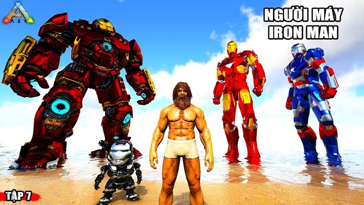 ARK nhưng TÔI CHẾ TẠO NGƯỜI MÁY IRON MAN