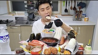 꽃돼지 편의점 음식 털었습니다 한식먹방[korean food]mukbang Eating show 吃播