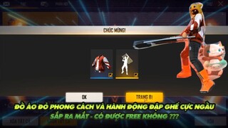 FREE FIRE | ĐỒ ÁO ĐỎ PHONG CÁCH VÀ HÀNH ĐỘNG ĐẬP GHẾ CÓ ĐƯỢC TẶNG FREE KHÔNG - SẮP RA MẮT !!!